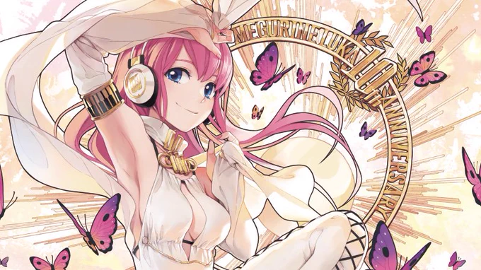 初音ミクの非公式イベント「ツナガルミライ2019」 1日目のイラスト描かせていただきました☺️

自分の10周年を全力で祝っているルカさんです
(…?) 