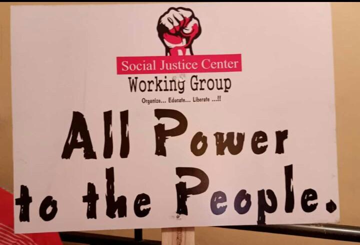 In solidarity with <a href="/UhaiWetu/">Social Justice Centres Working Group</a>, the Justice Centres &amp; all people of goodwill participating in the #SabaSabaMarch4OurLives in Kenya today. Down with the injustice that is police impunity, down with police butality and police killings! 👎

Viva comrades! ✊✊