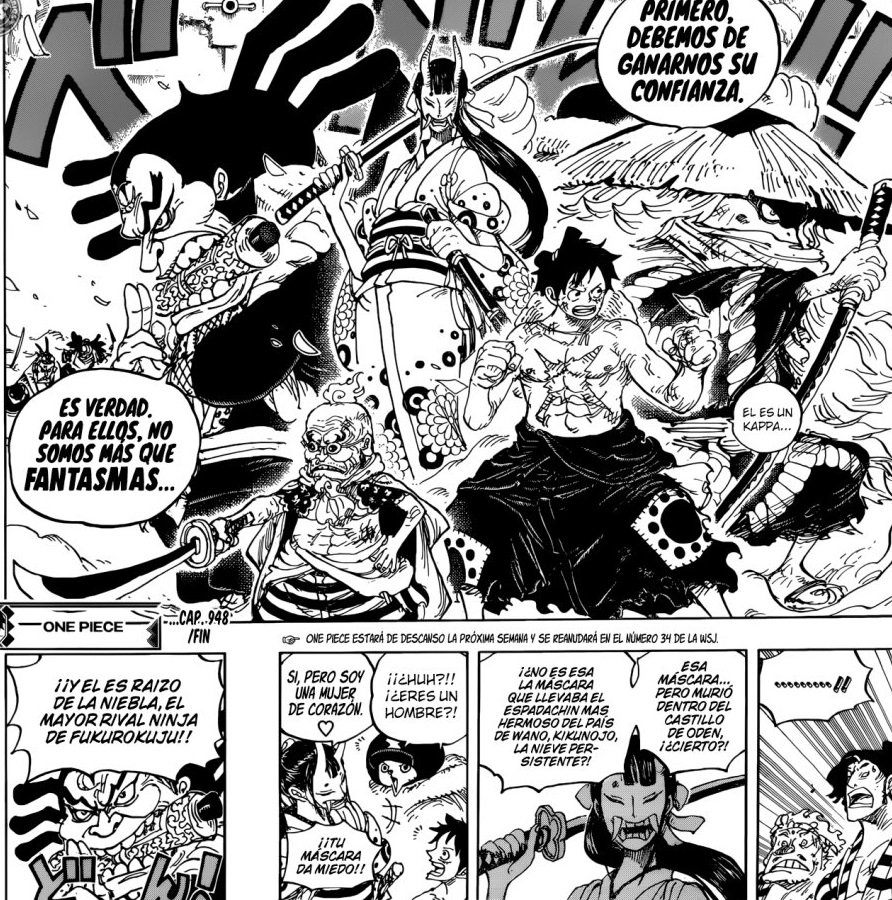 Mamadas De Mangas على تويتر No Mamen Era Hombre Manga One Piece 948 Ella No Es La Que Se Acosto Con Zoro O Si