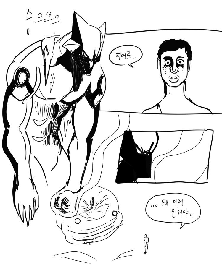 도시를 지키다 전사한 동료보다 빌런를 저지하는 과정에서 생긴 피해만을 부르짖는 사회에 염증이 생긴 히어로 