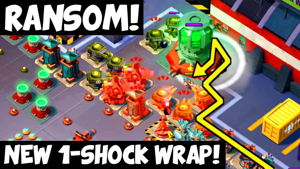 BoomFinlandia's tweet photo. Ransom: New 1-Shock Wrap! ✦ Boom Beach
Video link: https://t.co/bK7Uq9vmZC https://t.co/hghQ4NXW8h