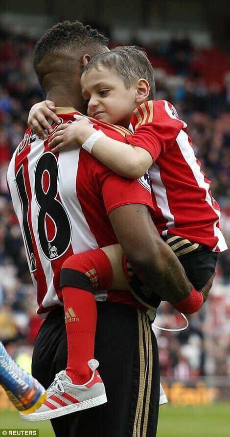sportbible's tweet photo. Two years ago today, Bradley Lowery sadly passed away. What a brave little man ❤️ https://t.co/0LITBCAdVE