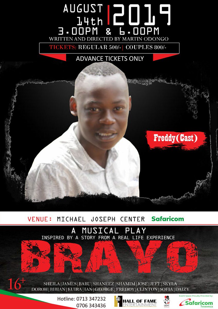 HallOfFameEnte1's tweet photo. #HallOfFameEntertainment 
#Brayo
#HallOfFame

Cast Name - Freddy https://t.co/7ra3rd4yzT