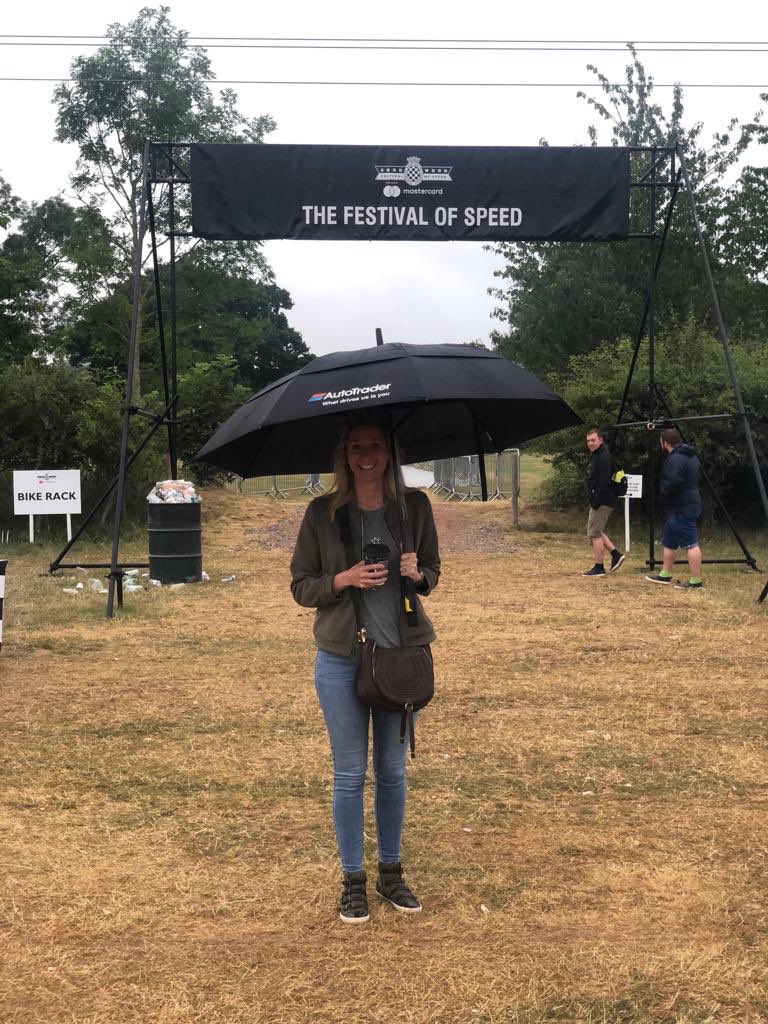 ClaireP1ck's tweet photo. #GoodwoodFOS2019 @AutoTrader_UK @AutoTraderLife #shouldhavebroughtanewbrolly https://t.co/Bo3GZ5Lwmr