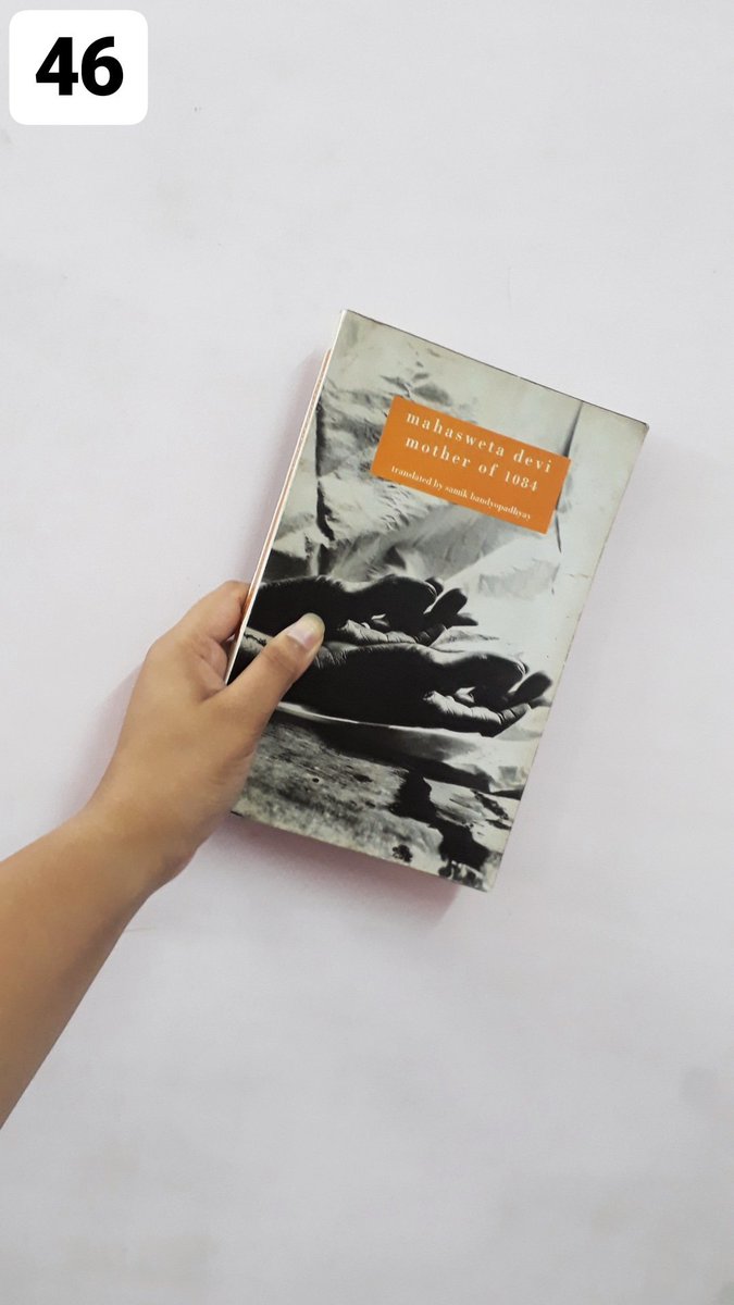 SharayuAil's tweet photo. #Book46 is Mother of 1084 by Mahasweta Devi #100BookChallenge https://t.co/ICblWOpIB1