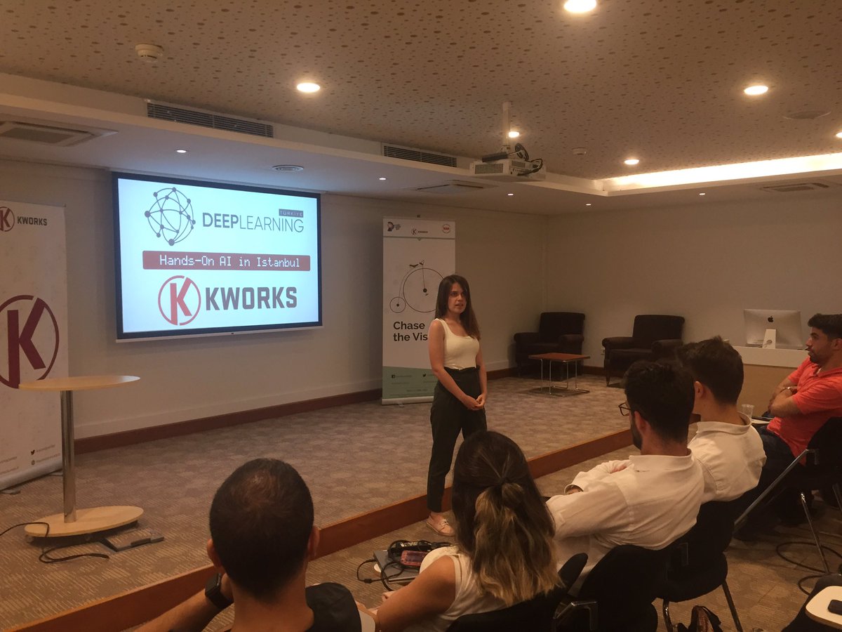 AI4Turkey's tweet photo. Participants range from all levels, including undergraduate students, research students and industry professionals came together in Istanbul under the leadership of Turkey’s leading non-profit AI community @deeplearningtr to produce #MachineLearning and #DataScience projects. https://t.co/Hl9CUenUC6