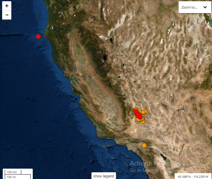 NewGeology's tweet photo. #V_Shaped deformation controls the Latest #earthquakes in #california as predicted by #newGeology, Minor change to other northeast parallel faults. https://t.co/NxchhPSM5Q
