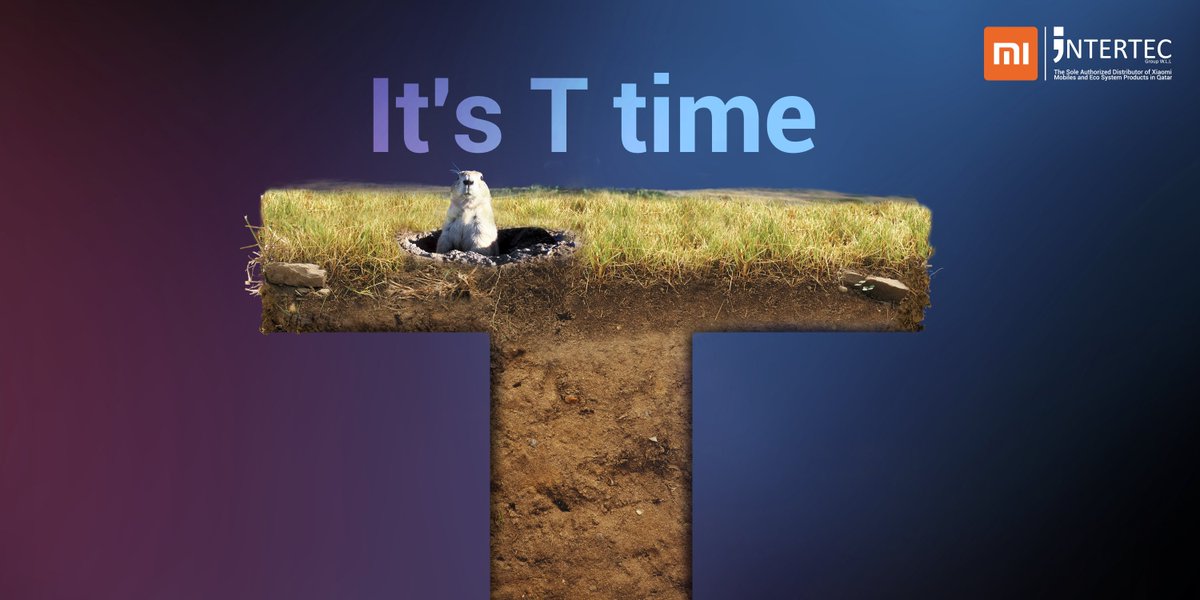 IntertecGroup's tweet photo. It’s T time 

#Intertec #Xiaomi #Mi #Qatar #The_New_Member_is_Coming #Its_T_time https://t.co/dSzfQsmeFq