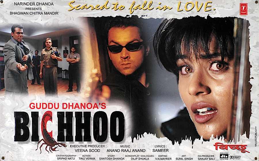 #19YearsOfBichhoo 7Jul2000
#BobbyDeol #RaniMukherjee #AashishVidyarthi #FaridaJalal #MohanJoshi
#AnandRajAnand
#GudduDhanoa