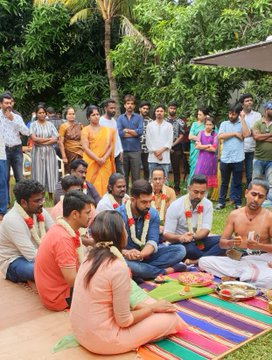 imshashikmr's tweet photo. After releasing a stunning first look, 
@karthicknaren_M has begun shooting for #Mafia, Pictures from #Mafia Pooja.#AV28! 
@arunvijayno1 @Prasanna_actor @priya_Bshankar @LycaProductions @DoneChannel1 https://t.co/ImSFUizHqC