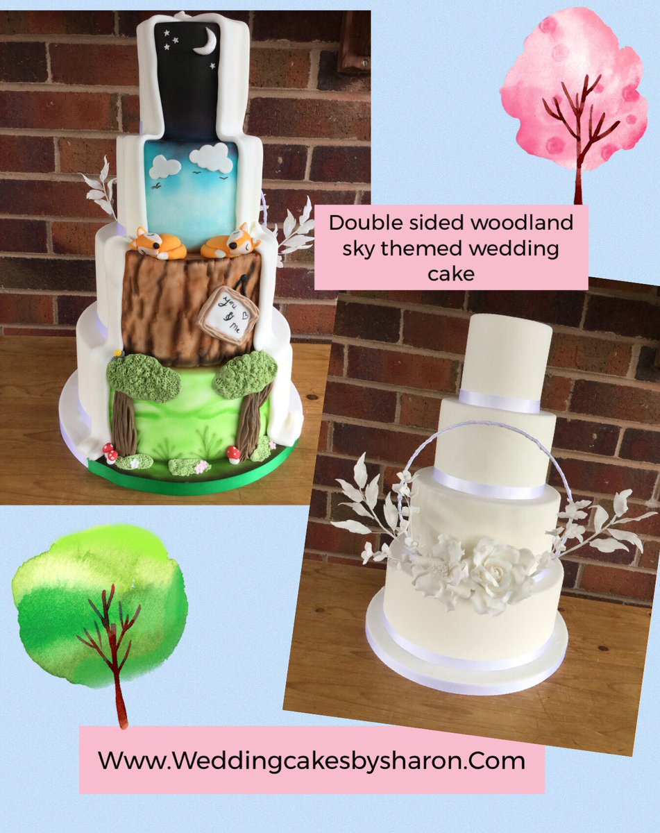 Double sided wedding cake....😍😍😍😍😍
Weddingcakesbysharon.Com