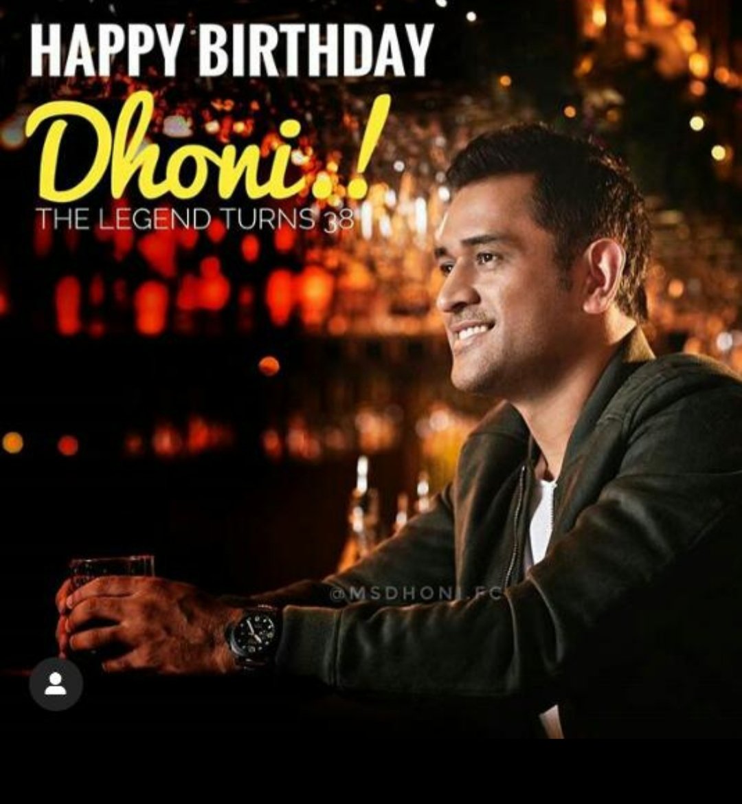 DDesshmukh's tweet photo. Happy Birthday @msdhoni https://t.co/DlTH0DTmfF