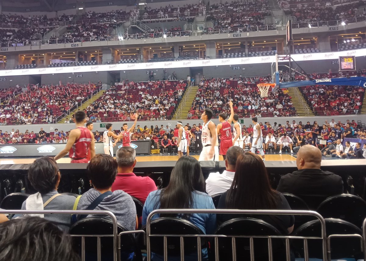 LetranSCManila's tweet photo. And the first game of #NCAASeason95 is on!
Letran vs Lyceum
Let's support our knights!
#LSCNow
#DaanSaApatNaRaan https://t.co/GFL1XN7GwG