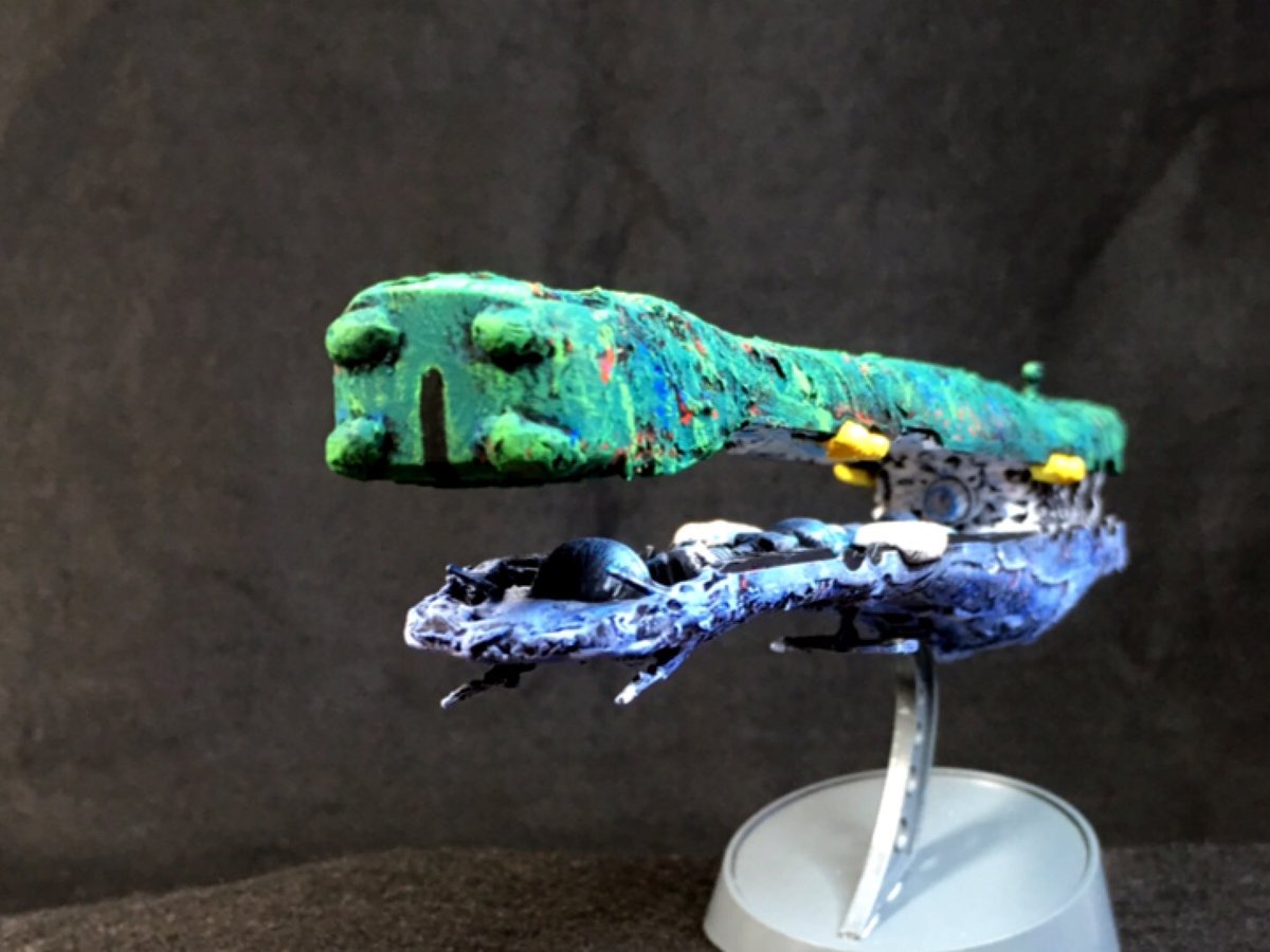 1/20000 中型艦隊指揮用戦艦 ノプティ・バガニス ブリタイ艦 主砲発射