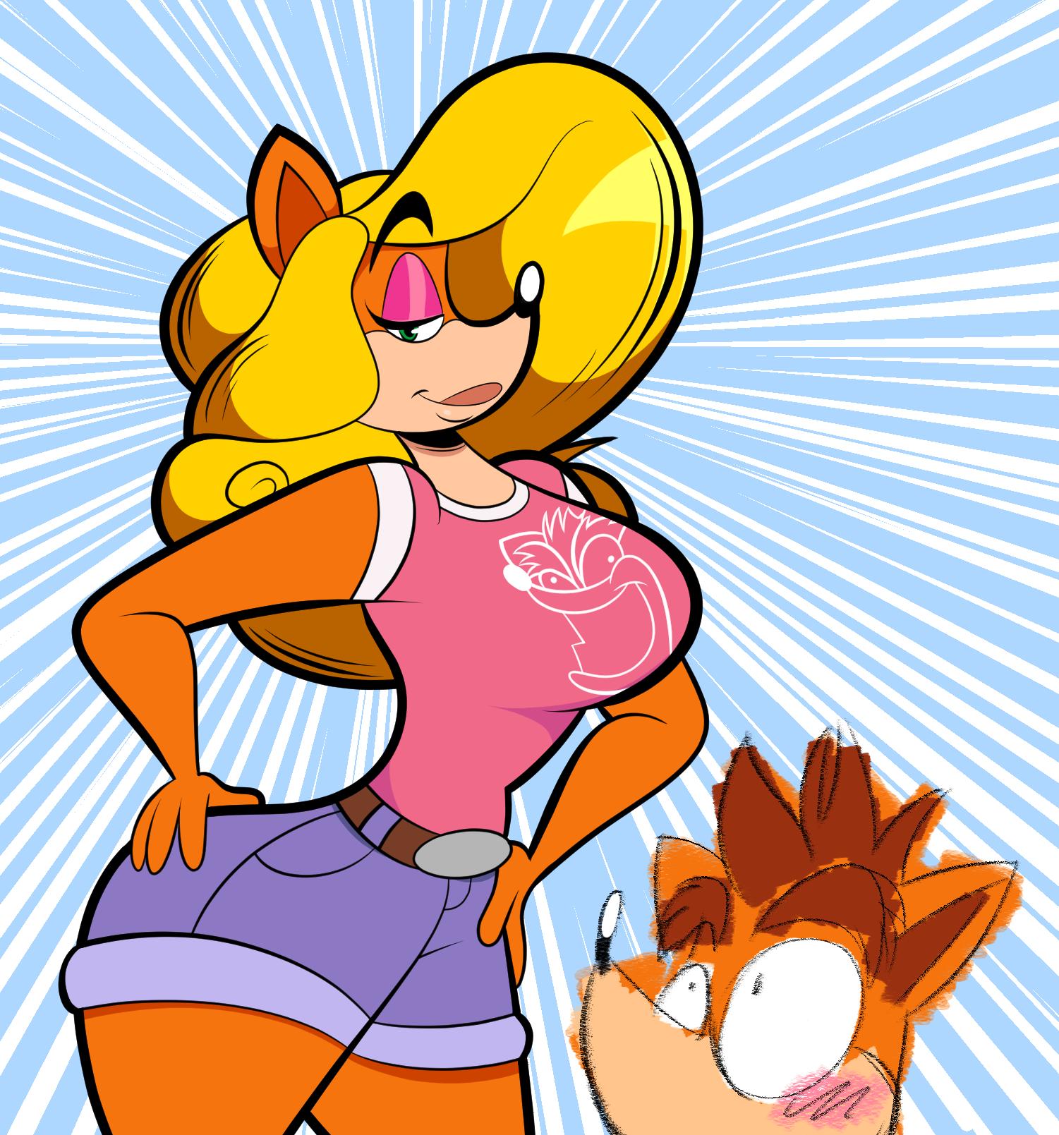 “I love Tawna Bandicoot #Crashbandicoot #Fanart” .