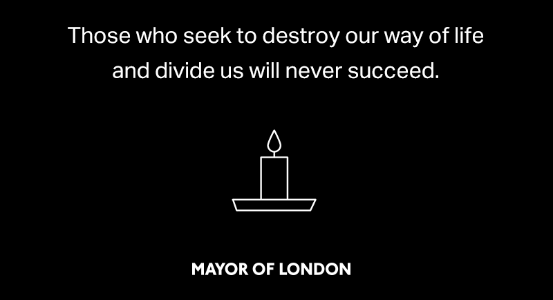We will never forget those who lost their lives, and those whose lives were forever changed, in the barbaric attacks of 7/7. Today Londoners stand together to uphold our values and show the world that those who want to destroy our way of life and divide us will never succeed.