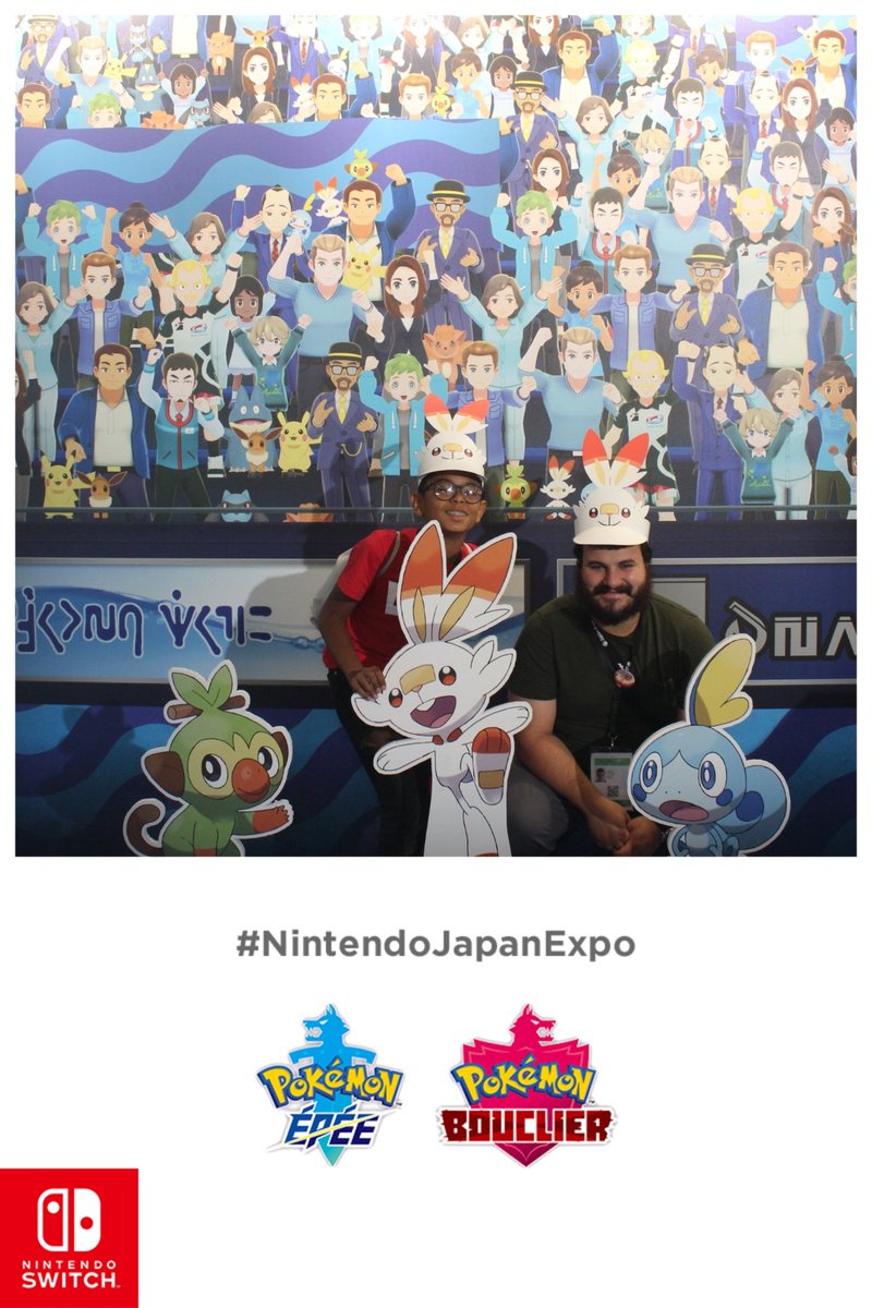 Test du nouveau pokemon, génial! #NintendoJapanExpo #PokemonJapanExpo