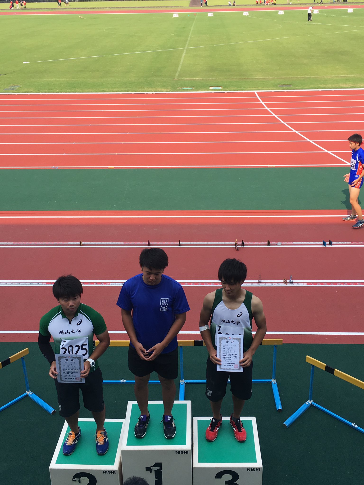 徳山大学陸上競技部 Twitterren 宮崎県選手権大会 男子やり投げ 麦生田将史 3 55 86 2位 浅見友一朗 3 55 77 3位 太野甲士郎 1 49 59 徳山大学陸上競技部 Twitterren 宮崎県選手権大会 男子やり投げ 麦生田将史 3 55 86 2位 浅見友一朗 3 55 77 3位 太野甲士郎 1 49 59