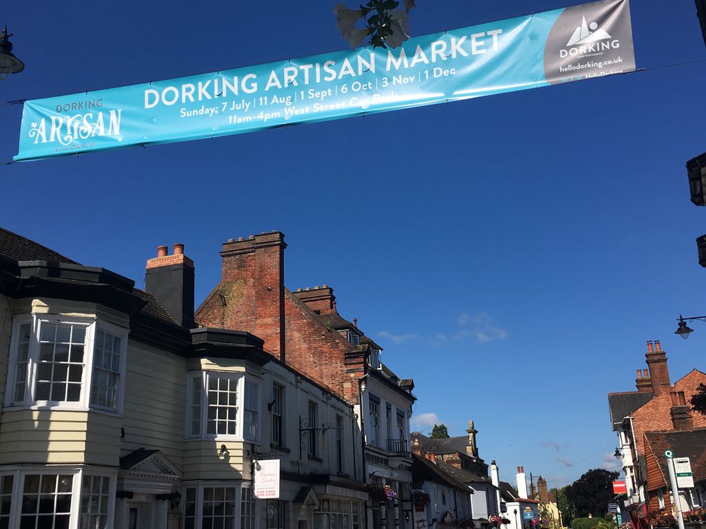 Good morning! Today is the #DorkingArtisanMarket 11-4pm! 🥳 

There are a few cars still parked in West Street Car park. If you’re one of the owners, will you please move your car so the artisan 👩‍🎨 festivities can commence? *Many thanks!* 🤗 🙌

#ShopLocal #ExploreDorking