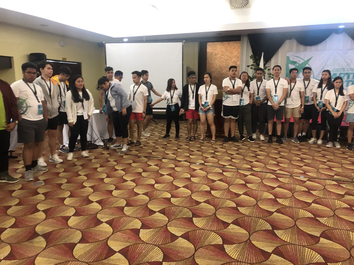 ust_csc's tweet image. CSC LTS 2019 Participants starts off with their first activity. 

#CSCLTS2019 
#CSCFartherAndFurther