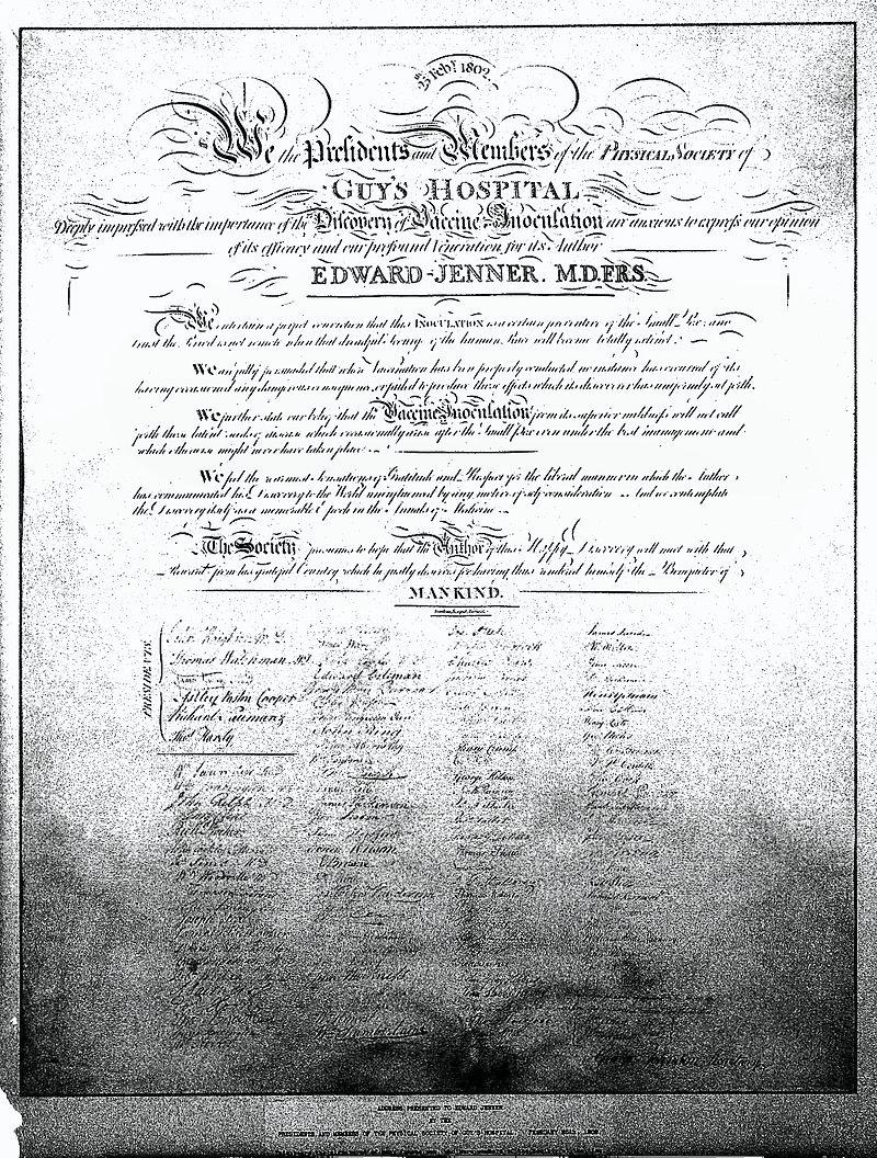 In 1802 over a hundred of the top scientific minds of the day vouched for the safety and efficacy of Jenners new vaccine, and in 1840 the smallpox vaccine was offered free to infants for the first time. Only a few people took the government up on their offer, however, so…