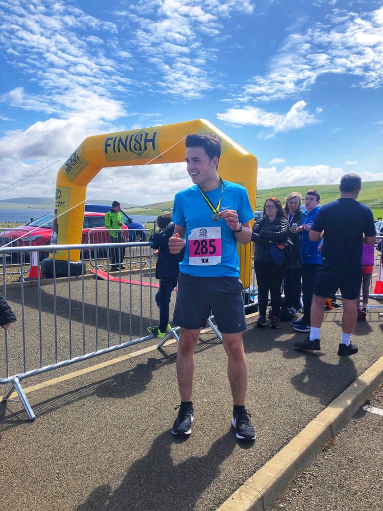 It’s a nice day for a 10K!

Thrilled to finish the St Magnus 10K on my home turf in 40 minutes!  

Big thanks to all the <a href="/marathon_st/">St Magnus Marathon</a> volunteers helping make today another great success — and well done to all the runners! 🍌🏅🏃‍♂️