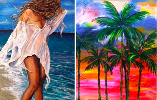 SNSTocoHills's tweet photo. #SundayFUNday! 
Walk on the Beach and #Electric #Palms!
Today - 2-4:30PM!
#Paint with your choice of colors to #customize

Call (404)901-1099 or visit the website for seats! #sipsnstrokes #atl #atlanta #Date #daydate #create #art #byob https://t.co/aKxyup7if3