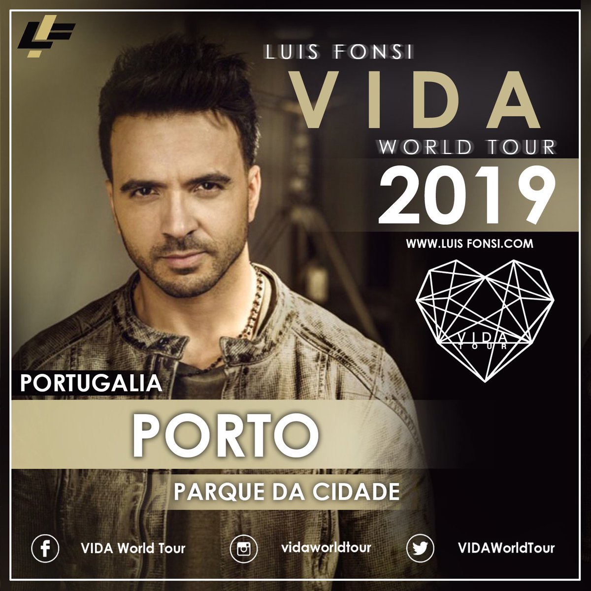FCFonsiPolonia's tweet photo. Dzisiaj #VidaWorldTour zawita do portugalskiego miasta Porto 🤗
#luisfonsi #VidaWorldTour #portugal #porto #parquedacidade #today #concert #entradafree https://t.co/RV587KHGNn
