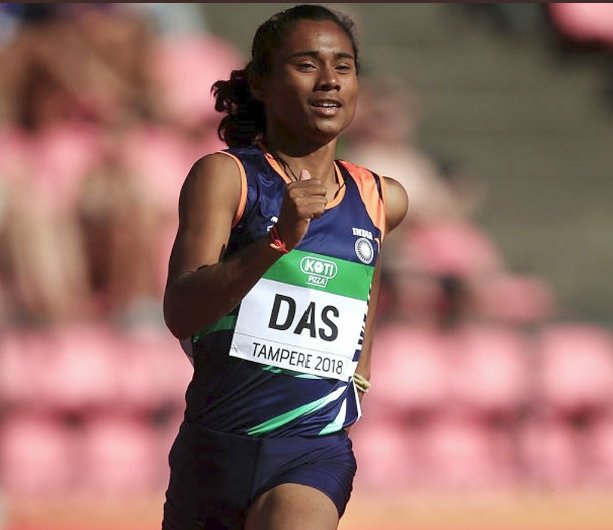pinoyathletics's tweet photo. Hima Das India Put on Top at IAAF World Juniors Girls 400m #AndreaMiklos #Assam #DuteeChand #Guwahati #heemadas #HemaDas #HimaDas #himadas400mfinal #himadasassam #HIMADASBIOGRAPHY #himadasgold #HimaDasIndia #himadaswiki #hinadas #iaafworldchampionships201 https://t.co/xQMl540mur https://t.co/EutyB40O6w