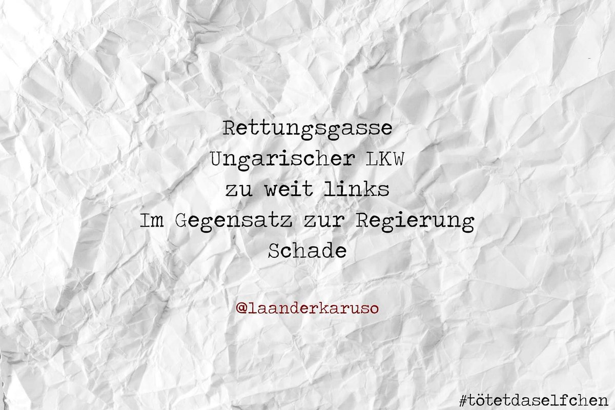 Laander Karuso V Twitter Elfchen No 7 Laanderkaruso Wortzumsonntag Wort Sonntag Elfchen Totetdaselfchen Lyrik Gedichte Poesie Poesiealbum Literatur Kunst Autor Schriftsteller Schreibmaschine Papier Rettungsgasse Autobahn Stau