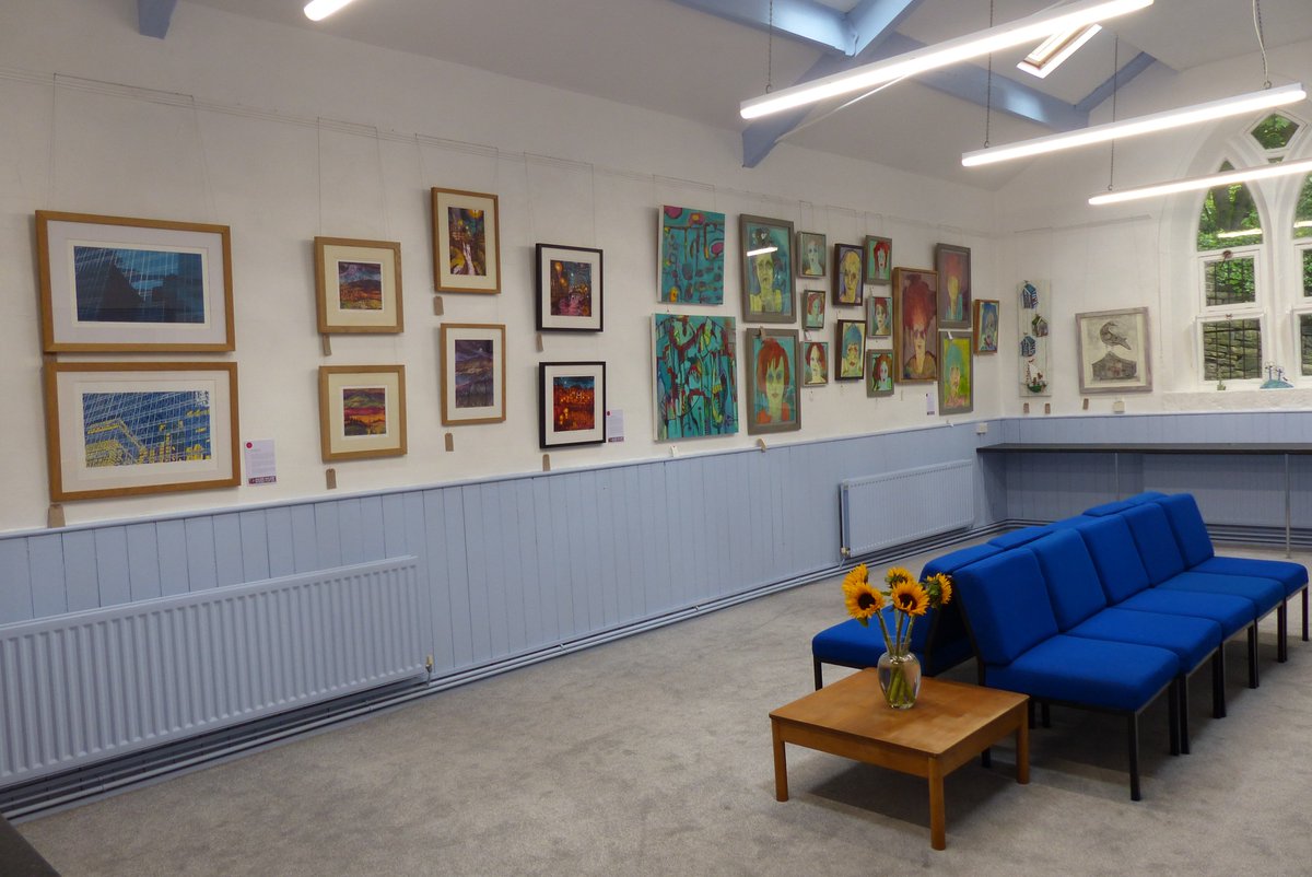 The gallery at Slaithwaite Community Centre is open NOW as part of @HolmfirtArtWK. Pay us a visit, pick up an Artweek brochure and enjoy a meander around Slaithwaite visiting the other Fringe Venues.

The Community Centre gallery will be open every afternoon next week - 1 to 5pm.