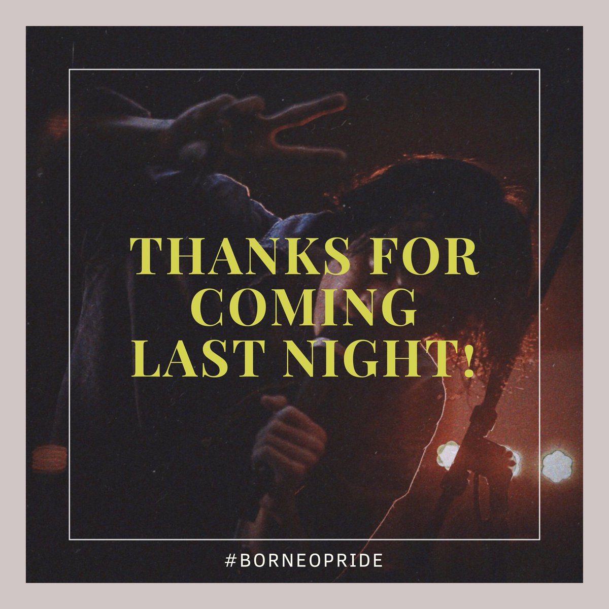 last night was amazing, thank you palangkaraya once again to let us entertain y’all ❤️