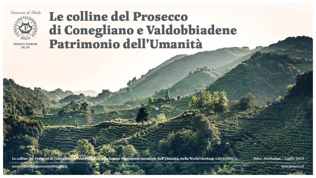 ColVetoraz's tweet image. We join the great joy of the proclamation of Conegliano Valdobbiadene hills to UNESCO World Heritage. 

Our amazing hills amphitheaters are even more Italian pride in the world.  Let&apos;s toast to excellence!

#colvetoraz #valdobbiadenedocg #excellentwine #excellentwines #unesco