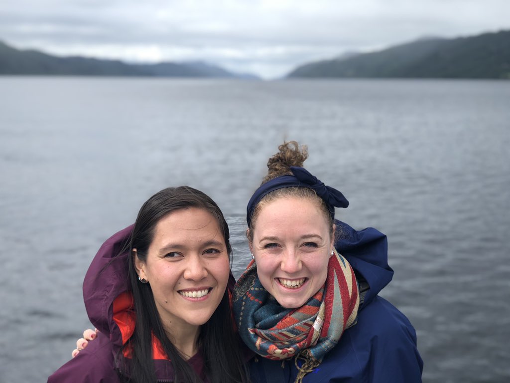 philippagosine's tweet photo. Our search for Nessie didn’t go so well but we did find small, round, elbow-height handrails at Urquhart Castle so overall I’d call it a win! #ISPGR2019 https://t.co/O7EDT1vbV8