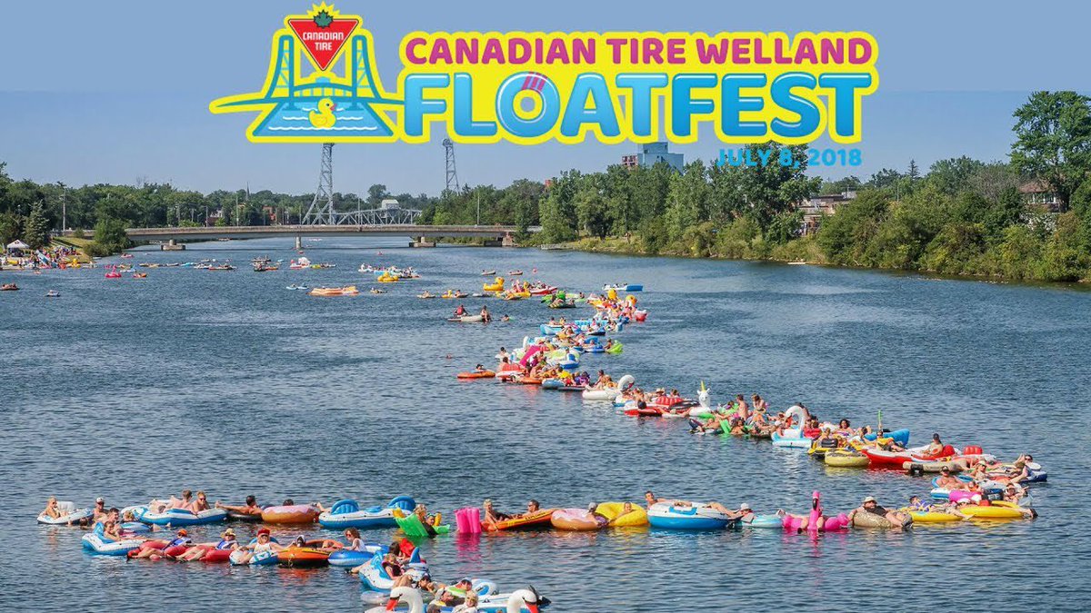 WPFFA_481's tweet photo. It’s @CanadianTire @Welland #Floatfest2019  .. Stay safe and have a blast. @WellRecCorridor @A_Gallaccio https://t.co/uE1B6C9VKE