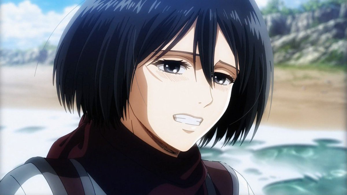 へたれ男爵 در توییتر 進撃の巨人 59話視聴完了 はにかんだ表情や動揺する動きは今までにないミカサで悶えながらリピート再生を繰り返しました 原作でもミカサの反応が可愛すぎて単行本片手に悶えたけどさ 前回のマフラーもだけど 原作もアニメも ここだ って