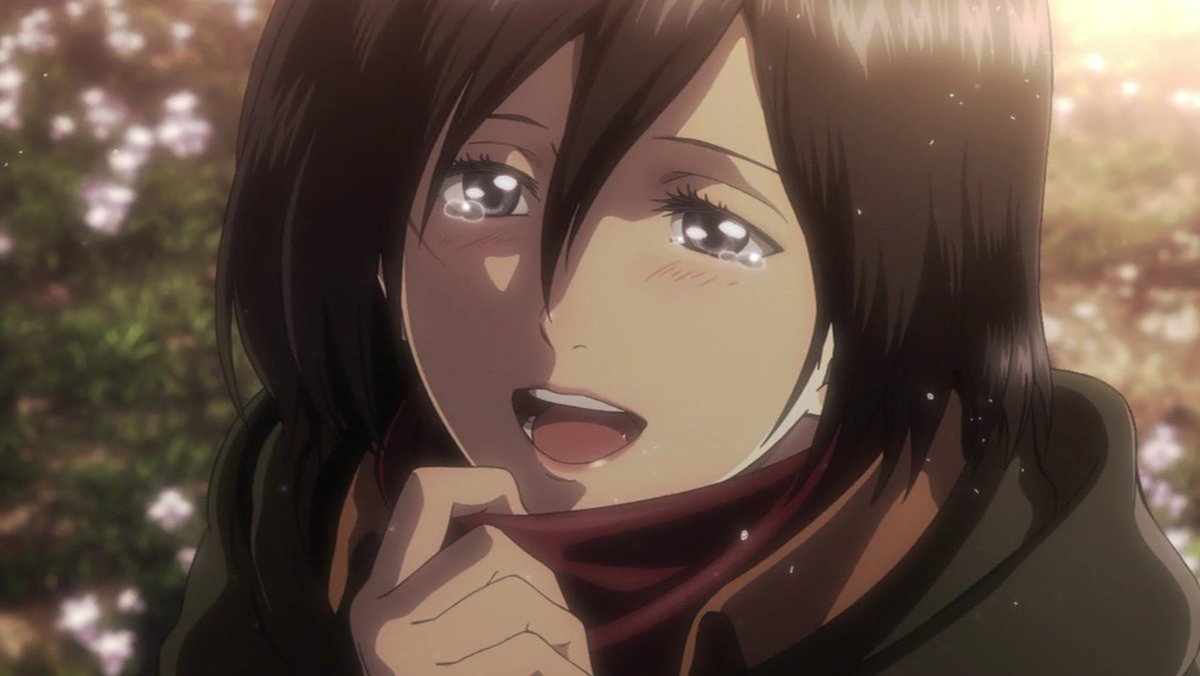 へたれ男爵 در توییتر 進撃の巨人 59話視聴完了 はにかんだ表情や動揺する動きは今までにないミカサで悶えながらリピート再生を繰り返しました 原作でもミカサの反応が可愛すぎて単行本片手に悶えたけどさ 前回のマフラーもだけど 原作もアニメも ここだ って