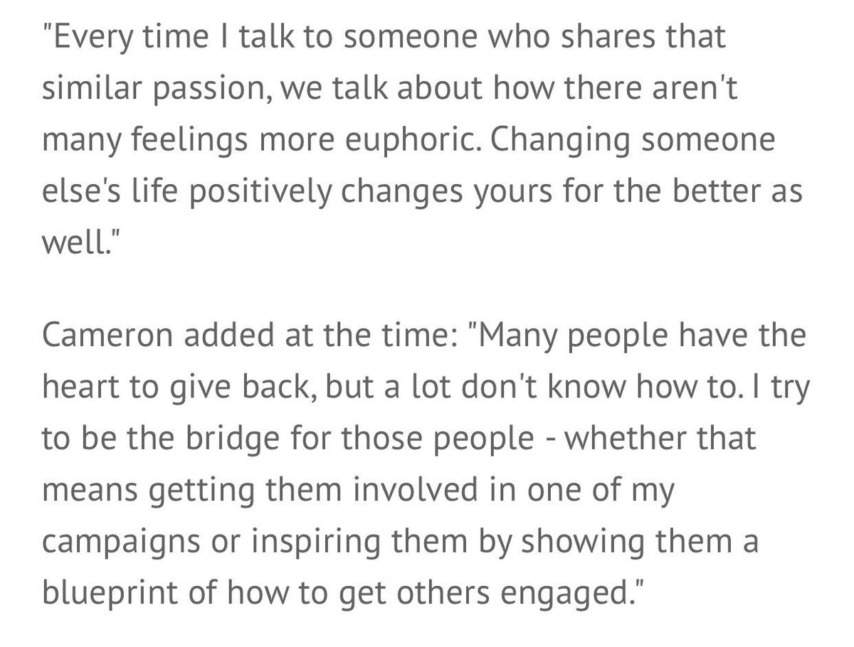 floistired's tweet photo. In his last interview, Cameron Boyce said he wanted to make the world a better place. Let’s make his wish come true:( https://t.co/q4qDJtOHHJ