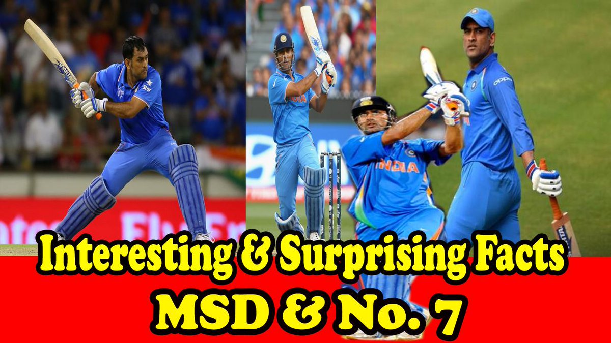FruitMixture's tweet photo. Interesting and surprising facts - MSD &amp; No.7

https://t.co/54Q8btNlZE

#CaptainCool #MSDhoni #MSD38 @msdfansofficial @MSDIAN7 @CSKFansOfficial @CSKFansClubOffl @MSDhonifansclub https://t.co/CIg1Vg6dZs