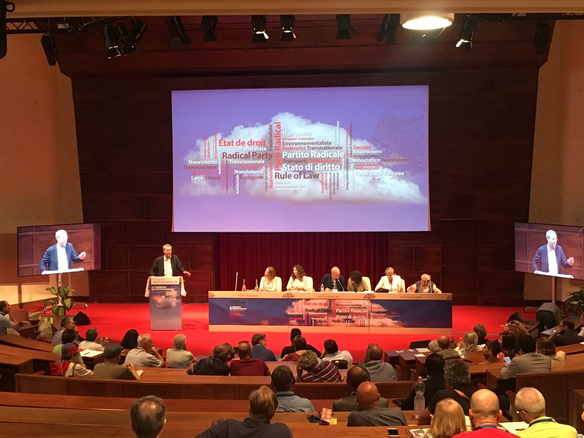 PennaBianca_eu's tweet photo. È iniziata l'ultima giornata del 41 #Congresso del #PartitoRadicale. 

Segui la diretta su #RadioRadicale:
-> https://t.co/LGw762btco

@PartitoRadicale @RadioRadicale https://t.co/khMLANS1bq