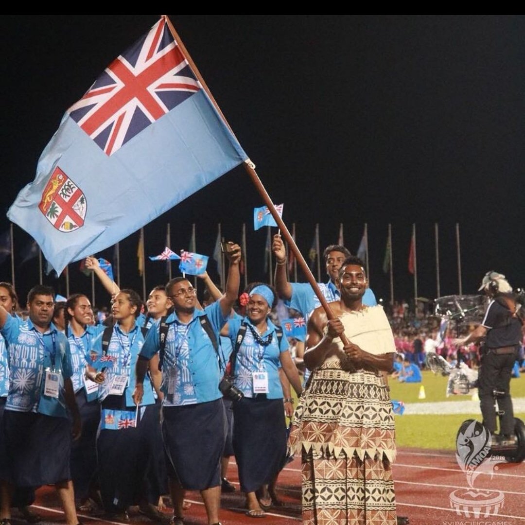 Image result for Roy Krishna flag bearer