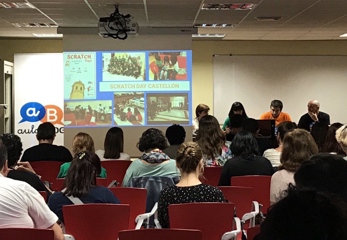 Presentando las experiencias #ScratchDay de @aulablog en el 2019. #AulaBLOG19 #ParaísoAulaBLOG