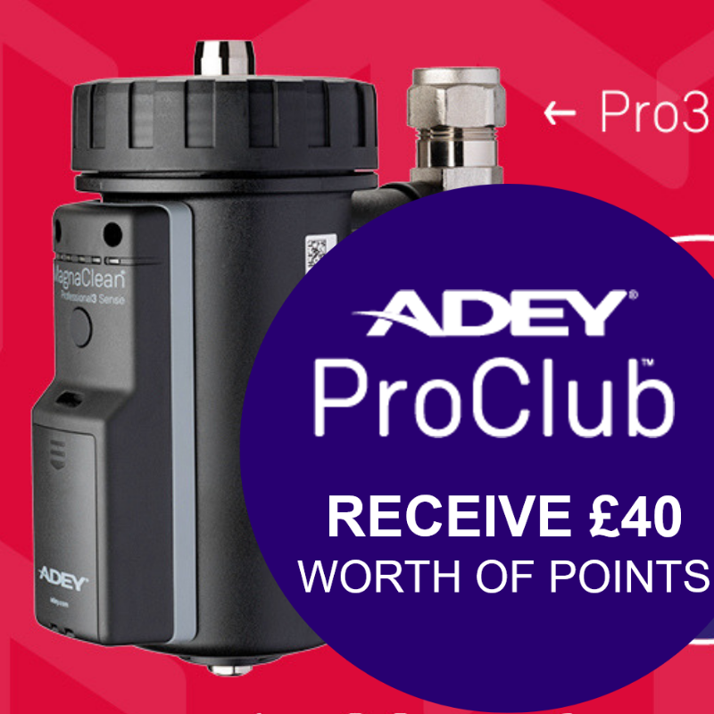 ADEY_Pro's tweet photo. Install a Pro3 Sense and receive ยฃ40 worth of ProClub points on your account!
The Pro3 can monitor sludge levels in your homeownerโs systems. This gives you the opportunity to book appointments with them to investigate issues before they cause damage to the boiler โ
#Pro3Sense https://t.co/97MEwQRznf