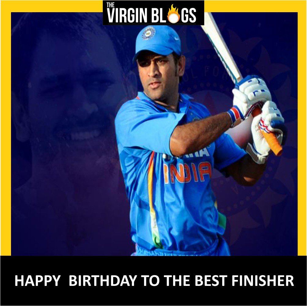 thevirginblogs's tweet photo. Unhoni ko Honi kar de Dhoni
Happy Birthday To Our Legend @msdhoni
#HappyBirthdayDhoni #HappyBirthdayDhoni #MSDhonibirthday #MSD38 #IgnitingThoughts #TheVirginBlogs https://t.co/UsM4YLhJ8X