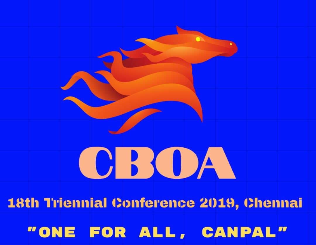 ManimaranGV1's tweet photo. LOGO OF 18th Triennial Conference of CBOA https://t.co/YmdcXm3tjY