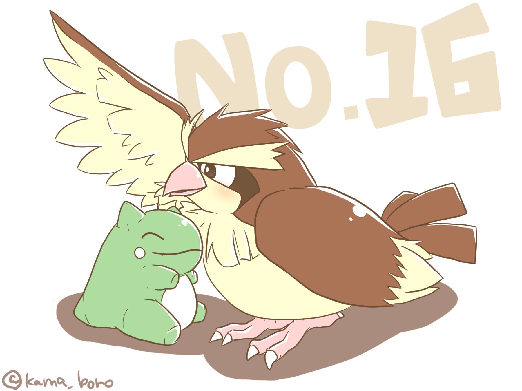 かまぼろ きみをつれて ポケモン Pokemonsubstitute ピジョット ピジョン ポッポ ポケモン図鑑 T Co Hgu3vnnyli Twitter
