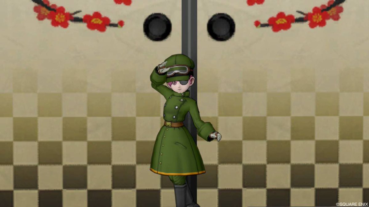 ビィビ Youtube始めました Na Twitteru 大正ロマンドレア集会 のため作成した 無課金ビィビドレ です 頭 どうぐつかいの帽子 上 究明者のコート 下 神官のほうい 腕 皮の手袋 足 戦士のブーツ アクセ 黒アイパッチ 無課金ドレア だと可愛いのが難しく軍服に