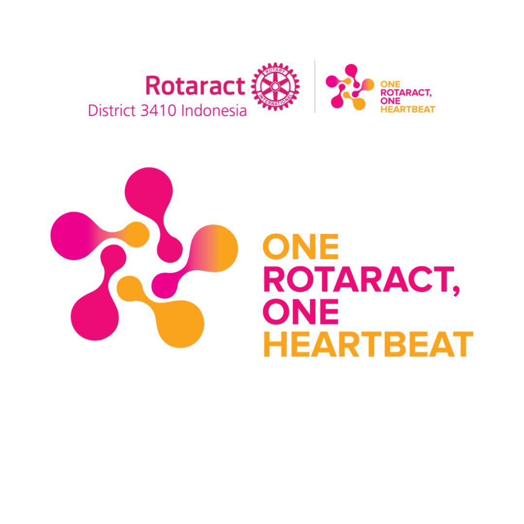 Rotaract3410's tweet photo. Welcome Rotary Year 2019-2020 #newLogo #akuRotaractor #Rotaract3410 #RotaractD3410 #RotaractIndonesia #RotaractOneHeartBeat https://t.co/a5TJozEVPy