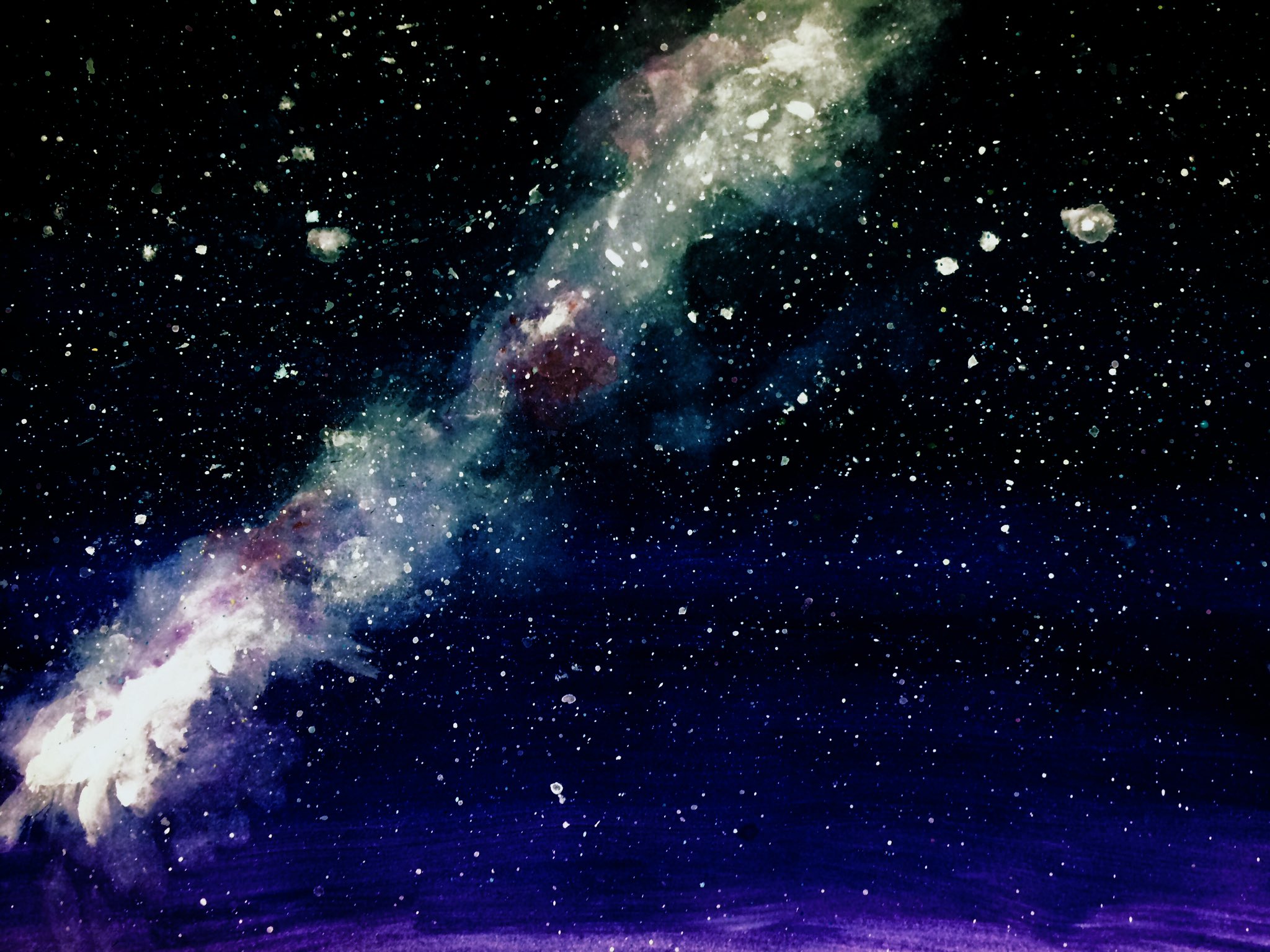 もも 今日は七夕 なので天の川のイラスト 描きました 笹がわかりにくいかな アナログイラスト アナログ絵 イラスト 七夕 七夕イラスト 絵描きさんと繋がりたい アクリルガッシュ T Co 3fhmud6dow Twitter