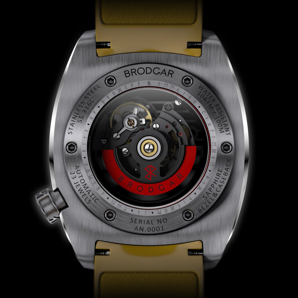 With Leschot S.A. Manufacture movement and full sapphire bezel top at that price level. Check out details from here brodgar.uk/voronoy-project